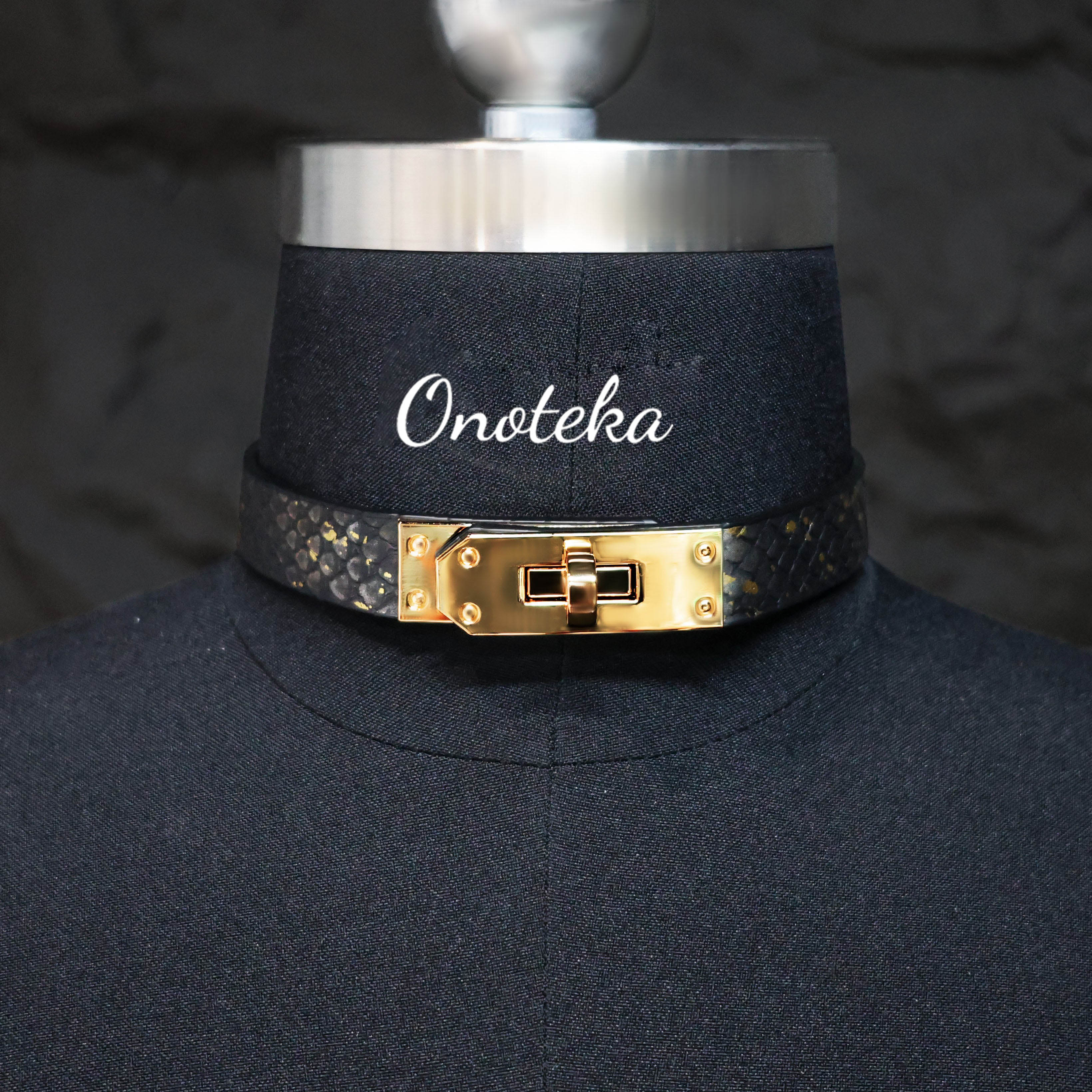 Onoteka Royal Collar - Midnight Gold