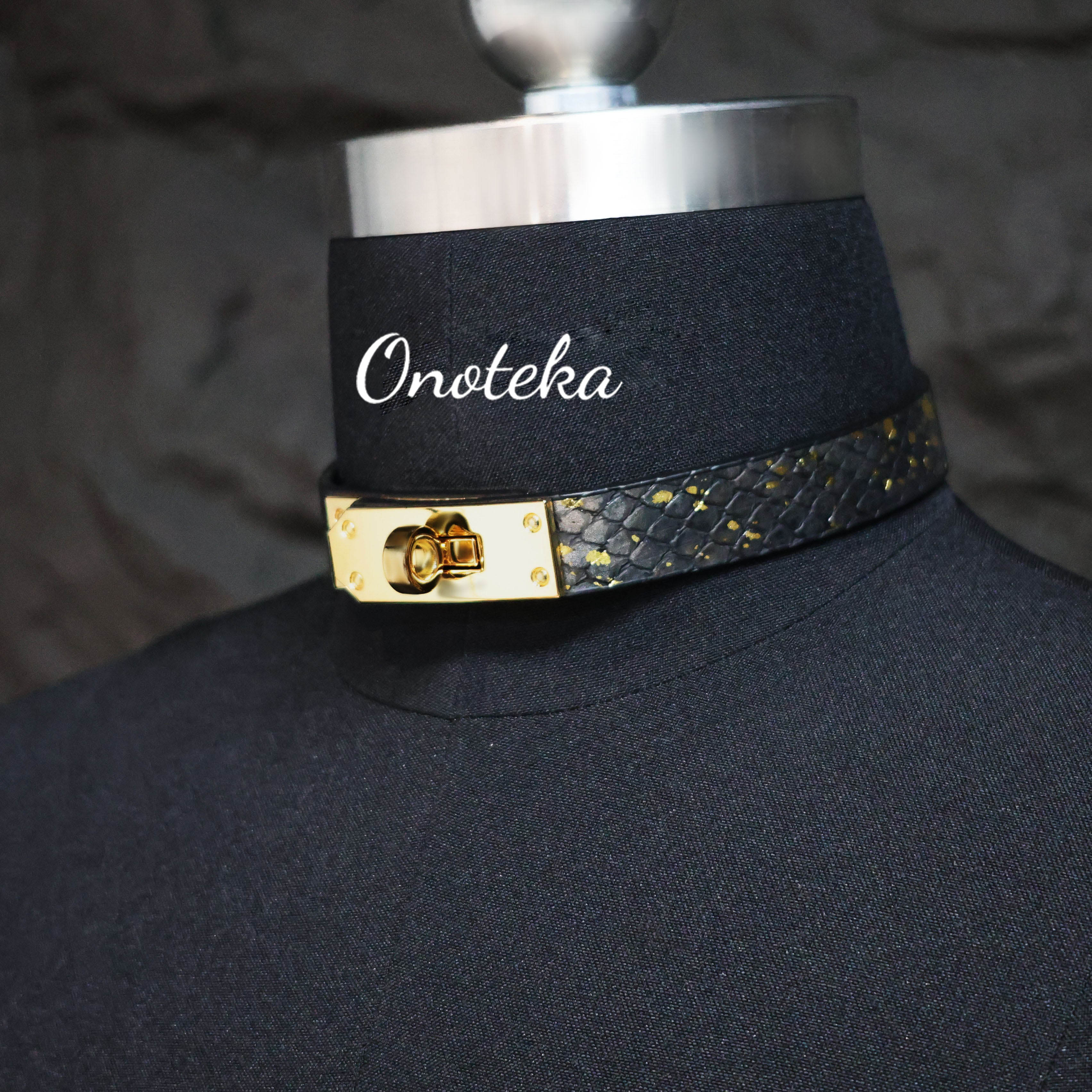 Onoteka Royal Collar - Midnight Gold