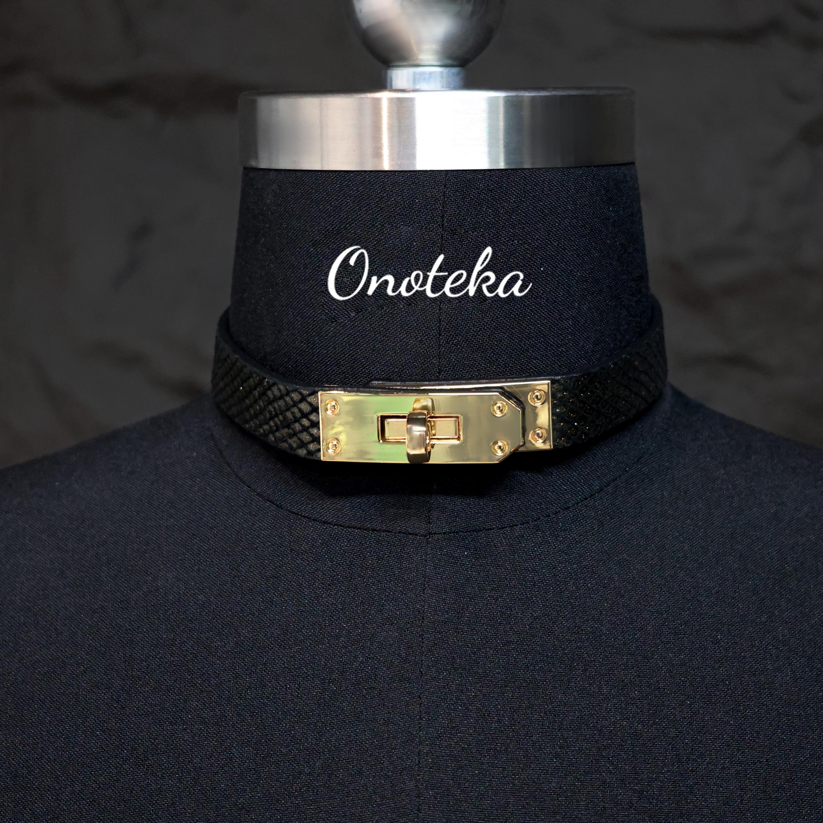 Onoteka Royal Collar - Black Pearl