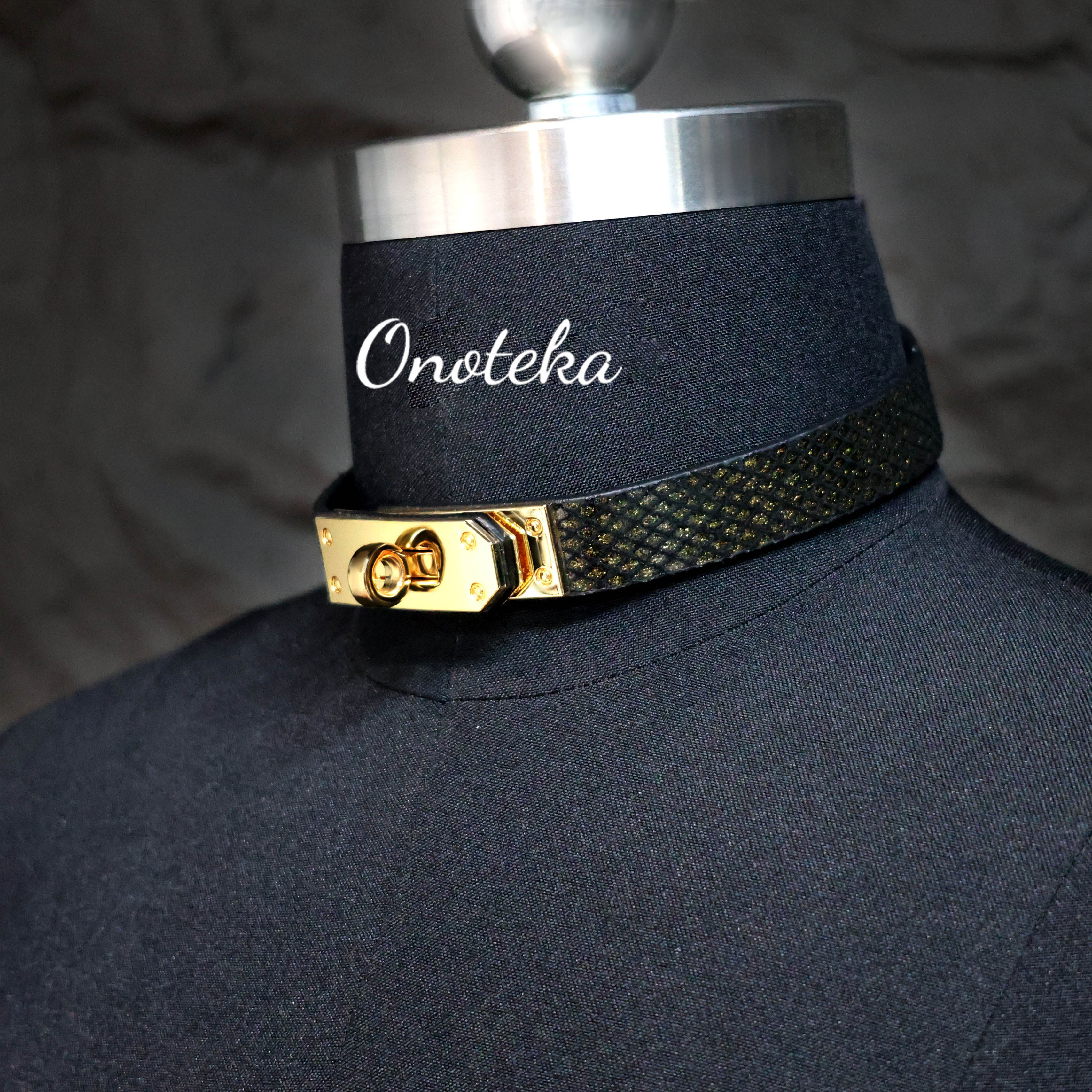 Onoteka Royal Collar - Black Pearl