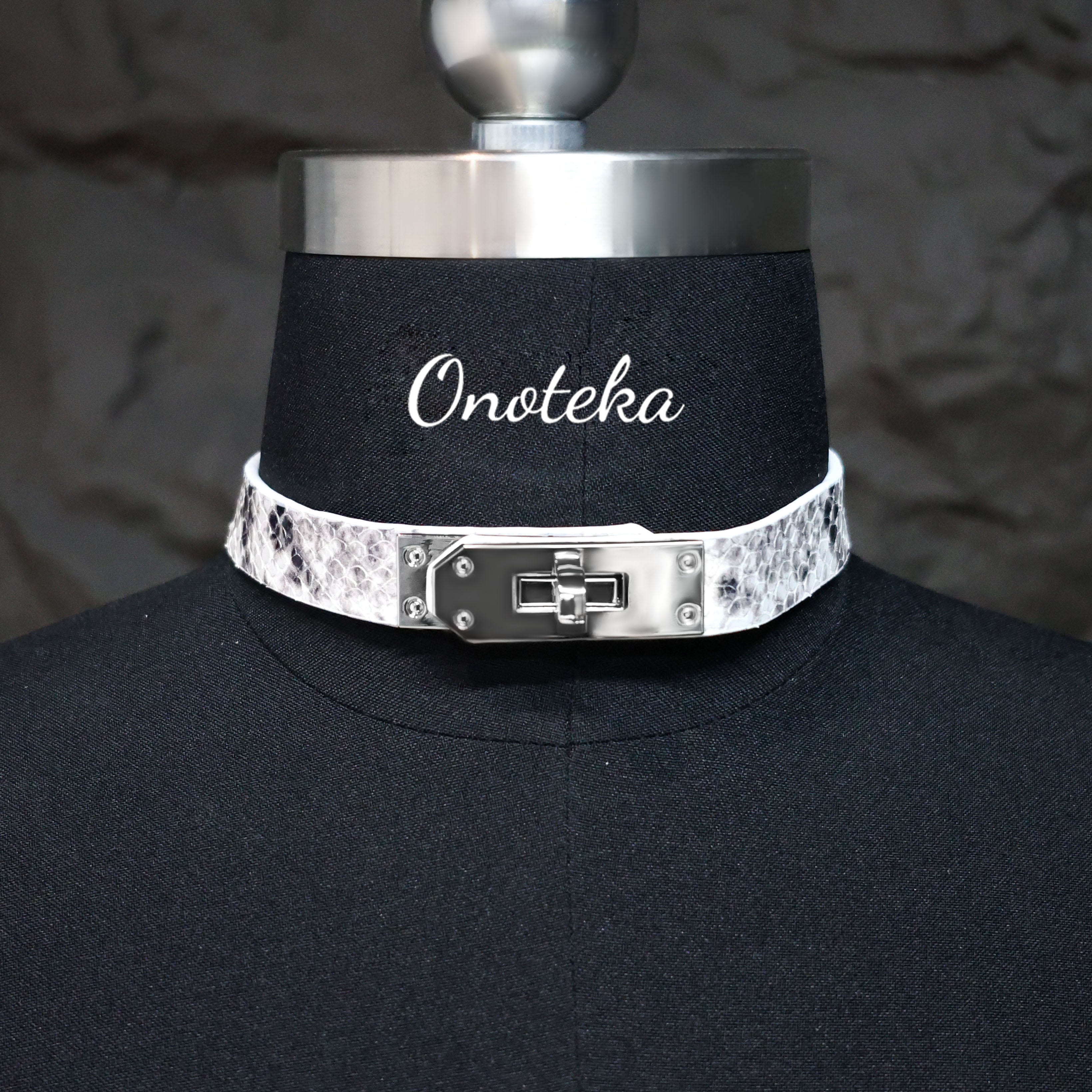 Onoteka Royal Collar - Marbled Snake